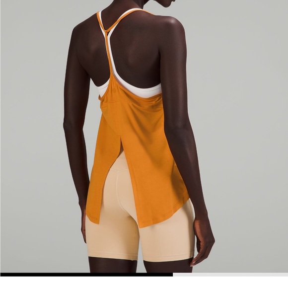 Lululemon Modal Silk Top Yoga in Pastel Blue - Picture 2 of 4